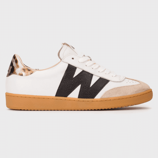 Womens Wonders AP-2001 and Vanilla Gumsole Trainers - Beige Off White