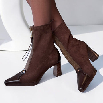 Womens Hispanitas 265085 Bangkok Ankle Boots - Espresso