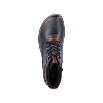 Womens Rieker Z9340 Black Boots - Black