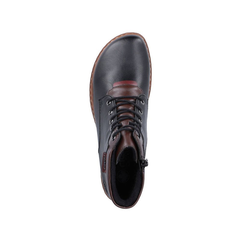 Womens Rieker Z9340 Black Boots - Black