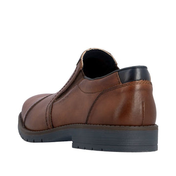 Mens Rieker 13950 Almond Casual Slip-On Shoe - Almond