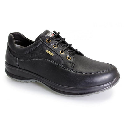 Mens Grisport Livingston Black Comfort Walking Shoe - Black