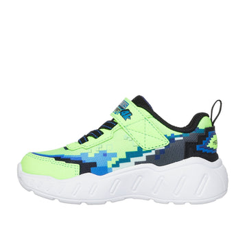 Boys Skechers 402162N Mega-Craft 4K Mega Scene Trainer - Infant - Lime