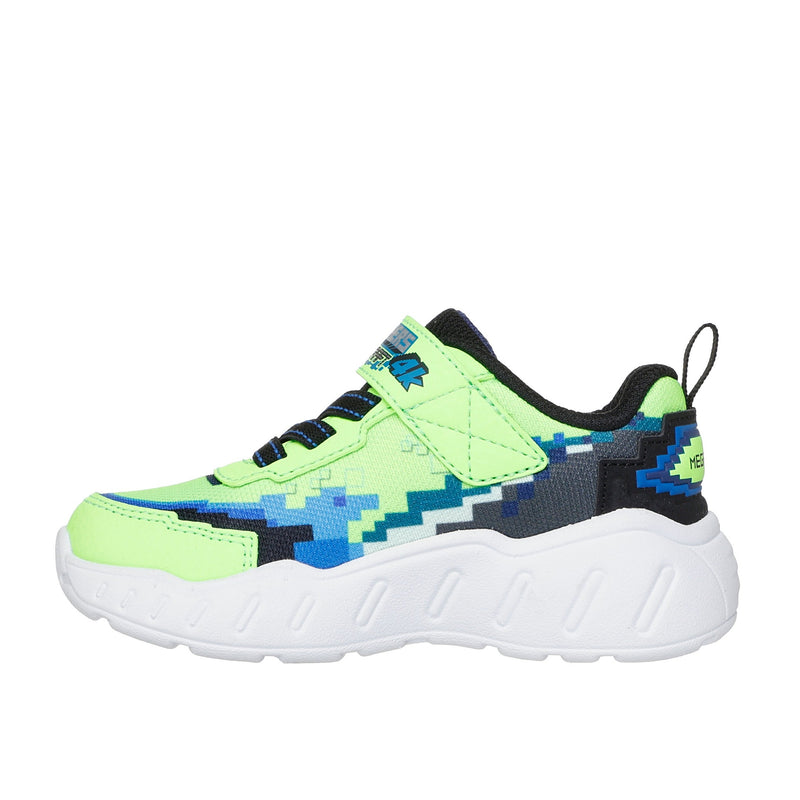 Boys Skechers 402162N Mega-Craft 4K Mega Scene Trainer - Infant - Lime