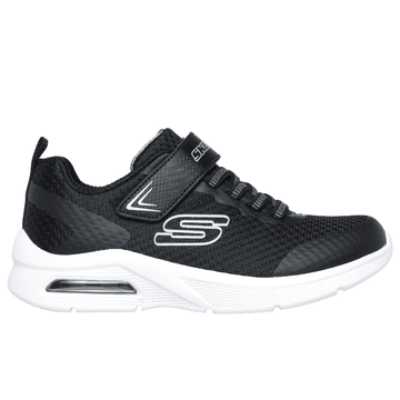 Boys Skechers Microspec Max Trainers - Black