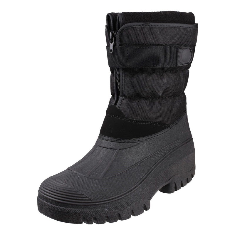 Womens Cotswold Chase Waterproof Snow Boots - Black