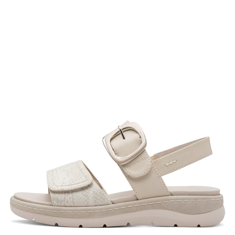Womens Jana 28701 Sandals - Ivory Combination