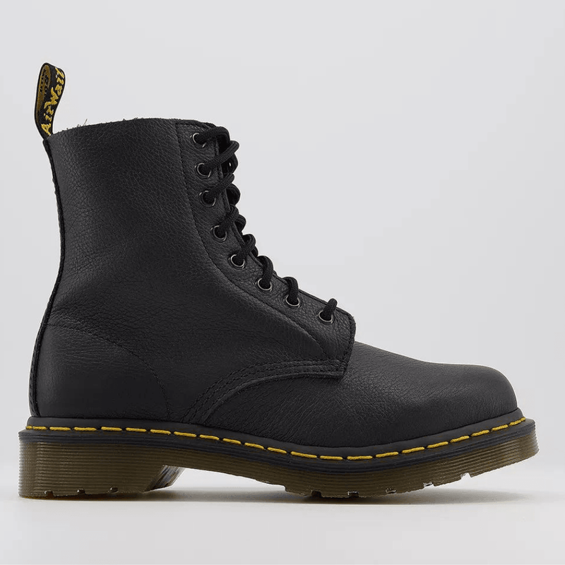 Womens Dr Martens 1460 Pascal Virginia Soft Leather Black Boots - Black