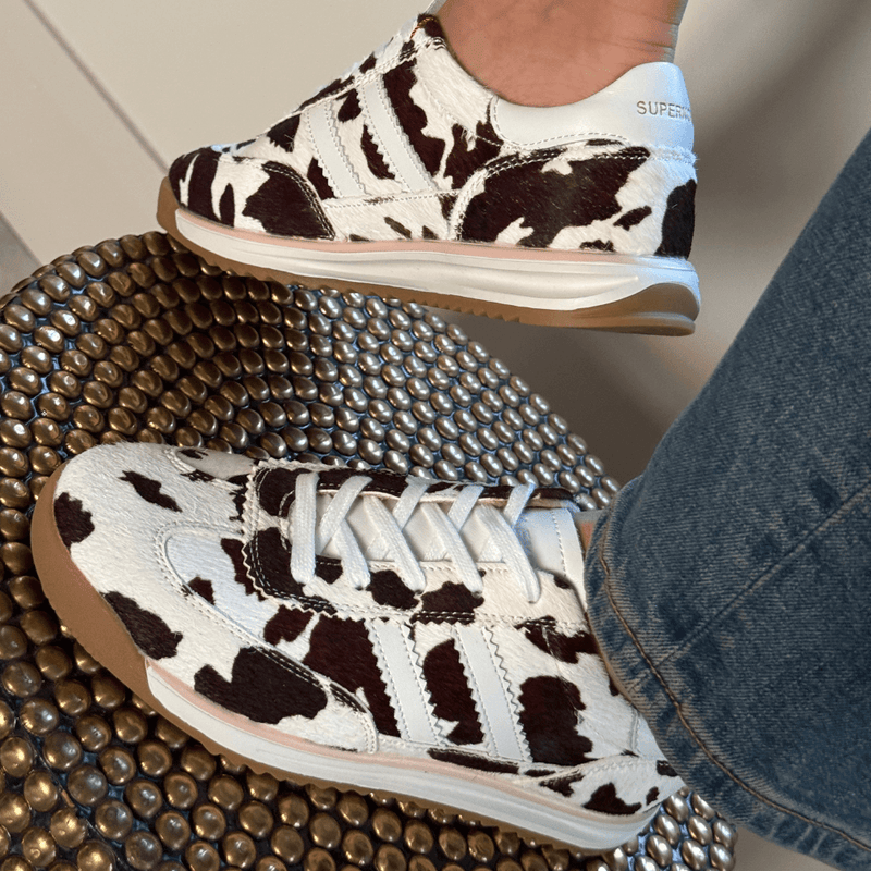 Womens Drilleys Seventy Three Trainers - Moo