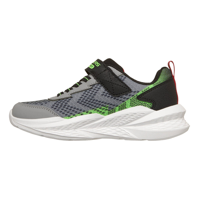 Junior Boys Skechers 401490L Meteor-Lights 2.0 Trainers - Grey