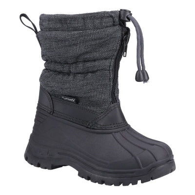 Kids Cotswold Bathford Snow Boots - Black