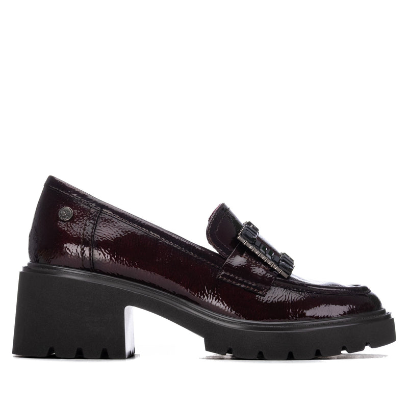Womens Xti 146229 Loafers - Burgundy