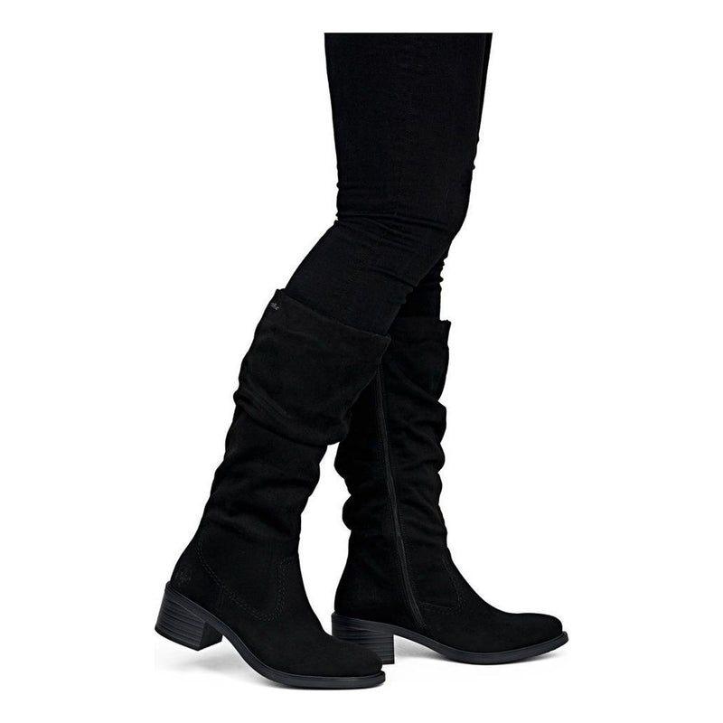 Womens Rieker 74192 Long Boots - Black