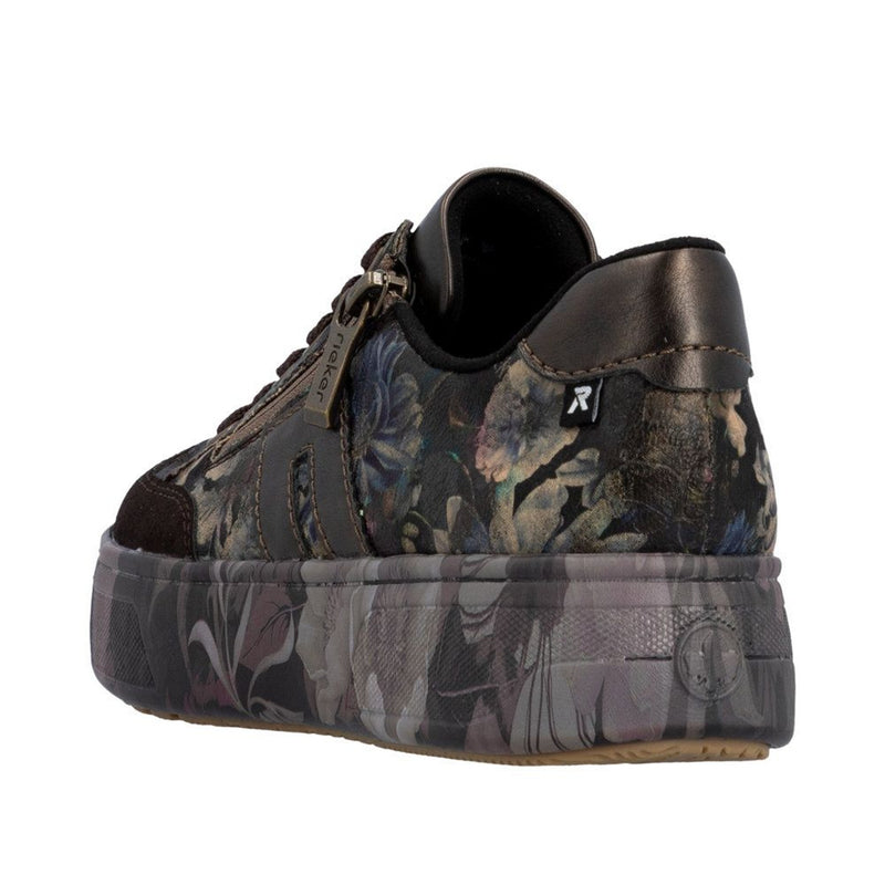 Womens Rieker M7711 Nougat Trainers - Nougat