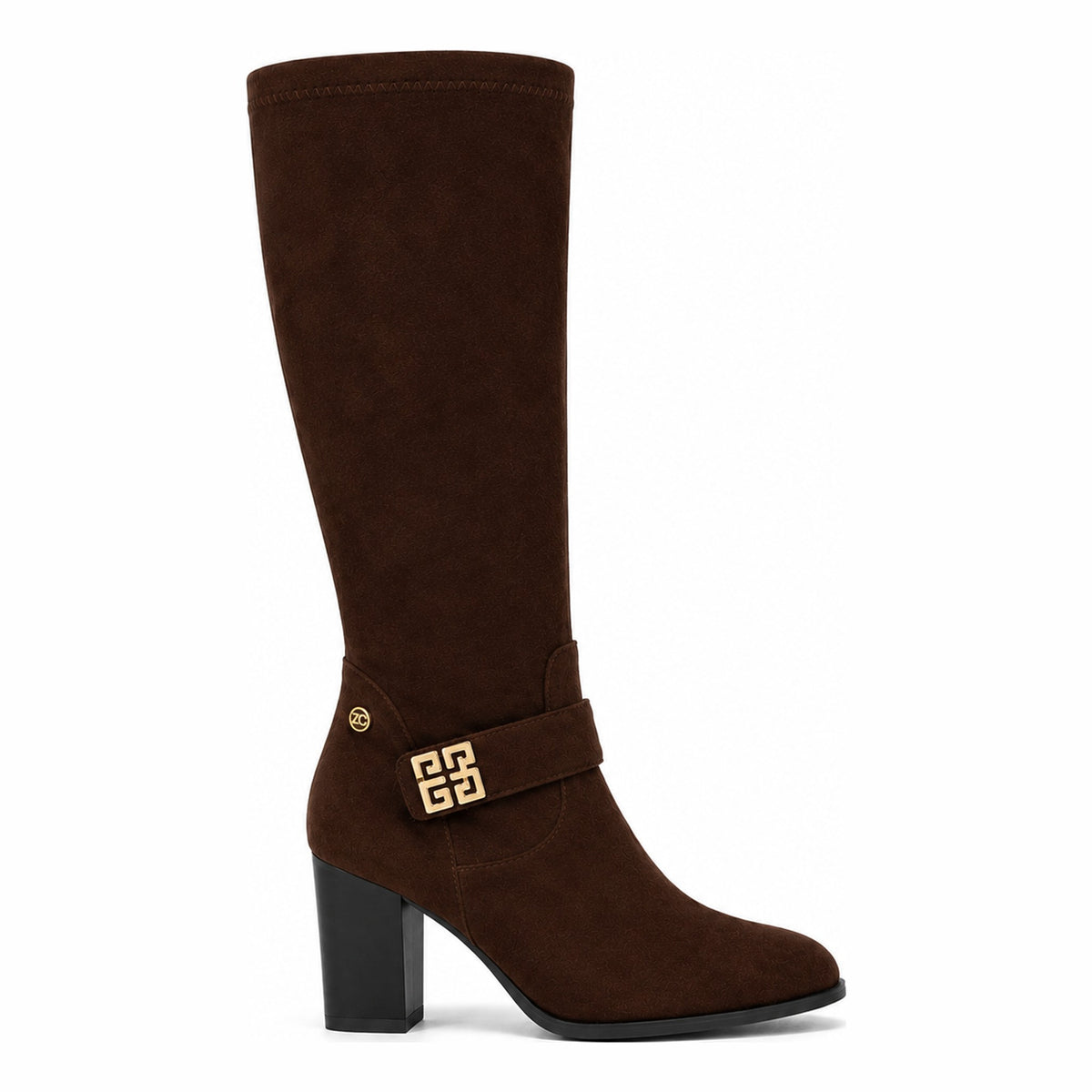 Womens Zanni & Co Shaji Suede Long Boots
