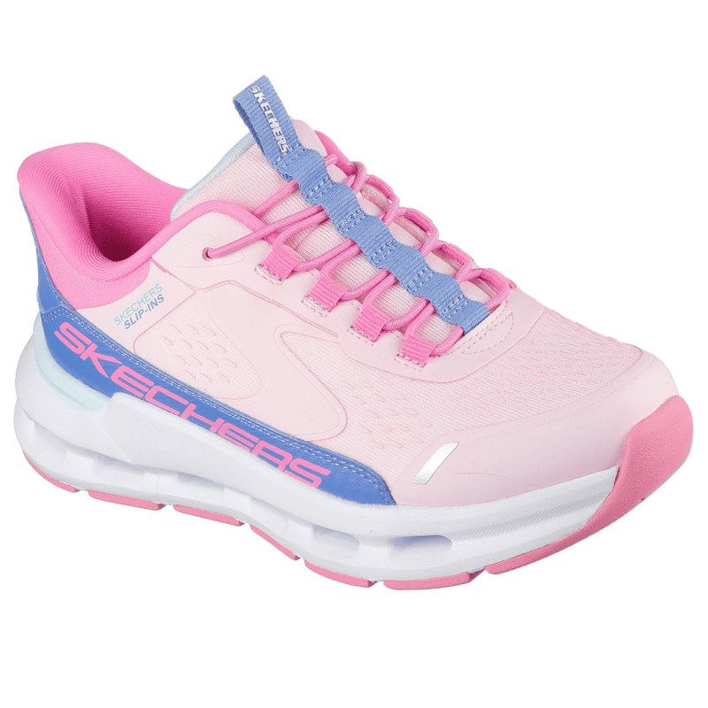 Girls Skechers Slip-ins Glide Step Trainers - Pink