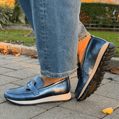 Womens Lloyd & Pryce Butzirus Sporty Loafers - Peacock