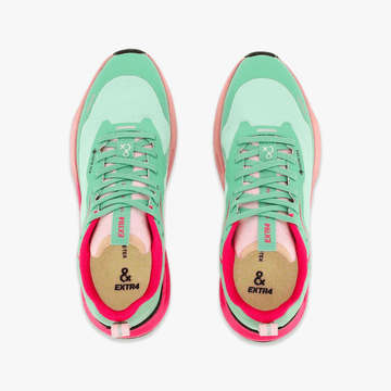 Womens EXTR4 and Violet Gore-Tex Performance Trainers - Mint