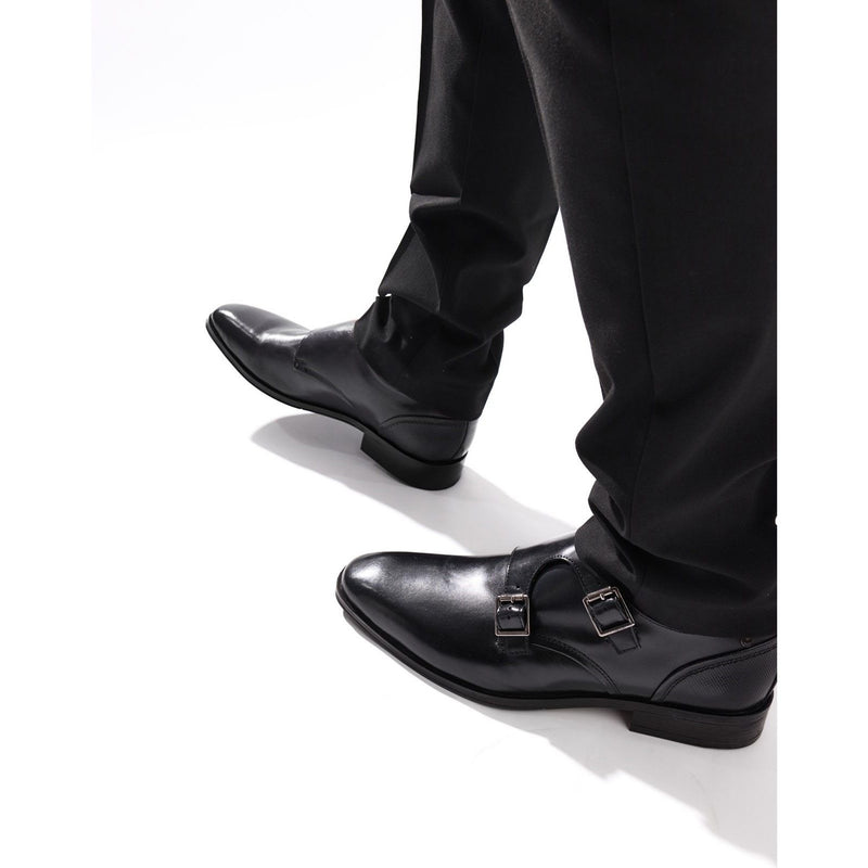 Mens Base London Cleric Dress Shoes - Black