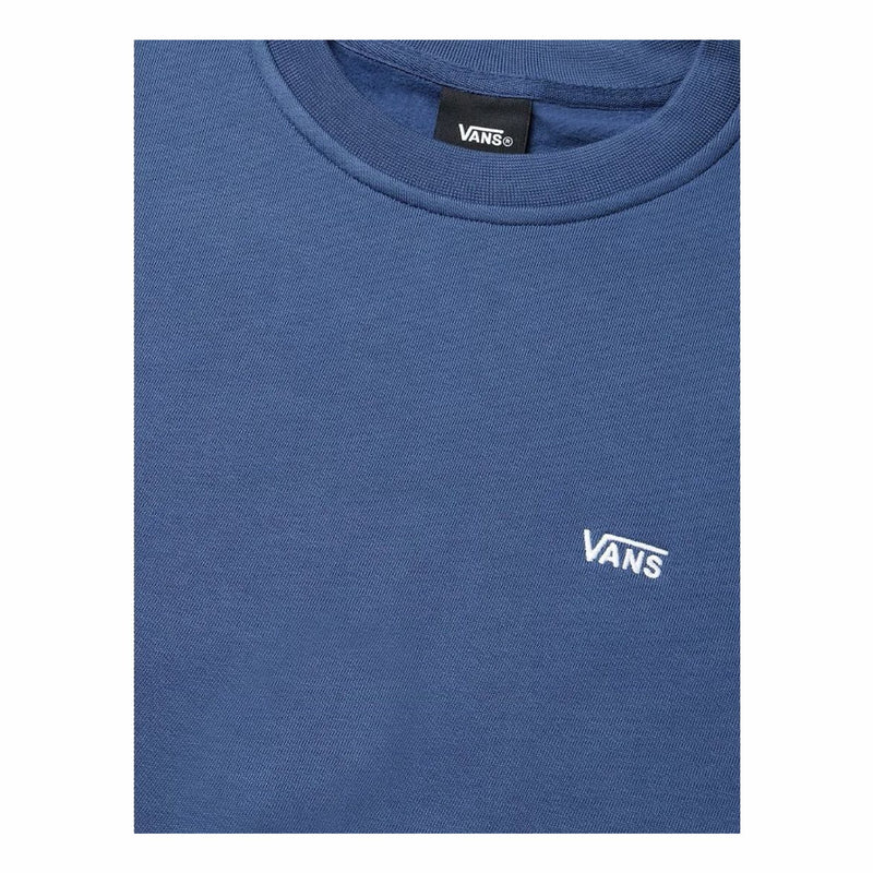 Mens Vans Left Chest II Crew Navy Sweatshirt - Navy