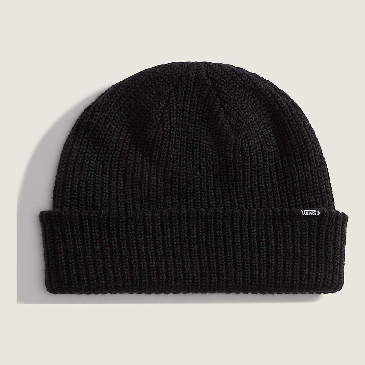 Unisex Vans Core Basic Cuff Black Beanie