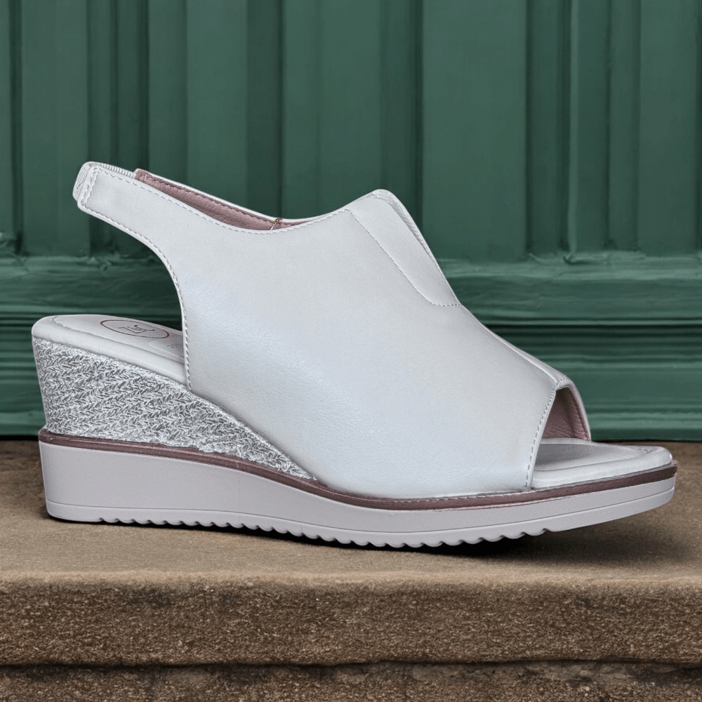 Womens Zanni & Co Mirfa Slingback Wedge Sandals