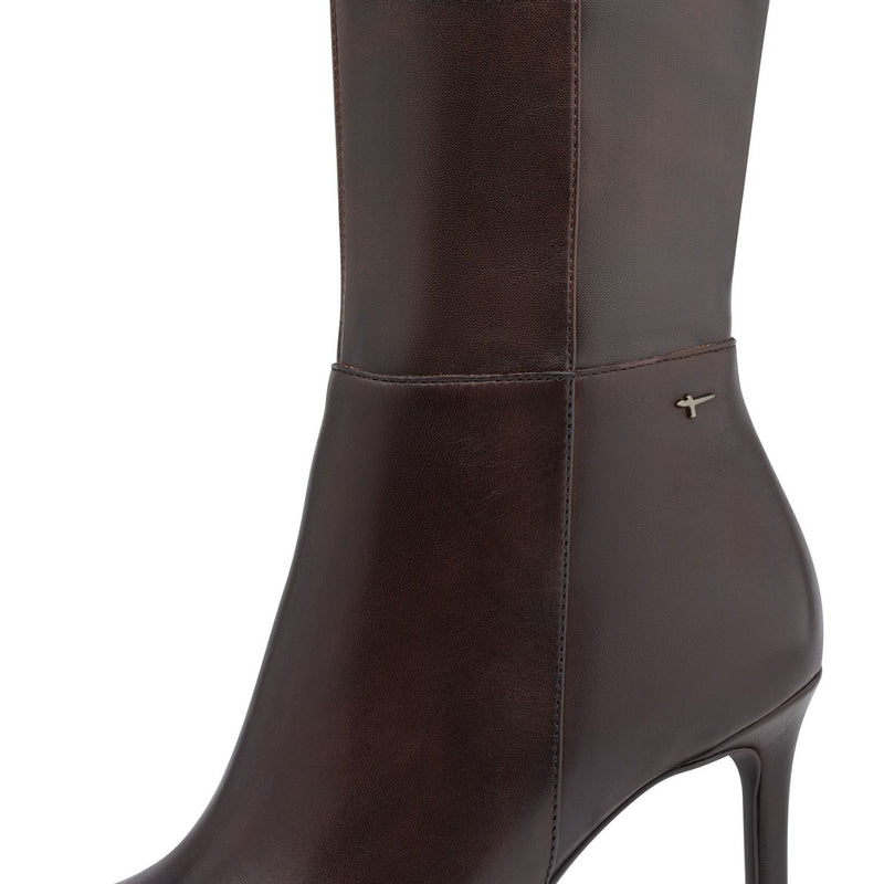 Womens Tamaris 25556 Long Boots - Mahogany