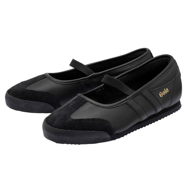 Womens Gola Celestra Black Trainers - Black