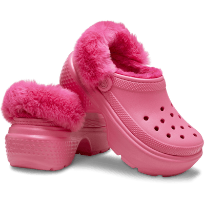 Womens Crocs Stomp Lined Clog - Pink