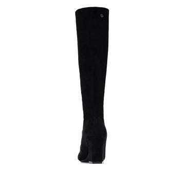 Womens Xti 146387 Black Long Boots - Black