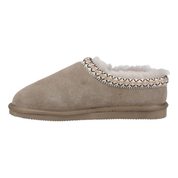 Womens Cotswold Foxmoor Slippers - Taupe