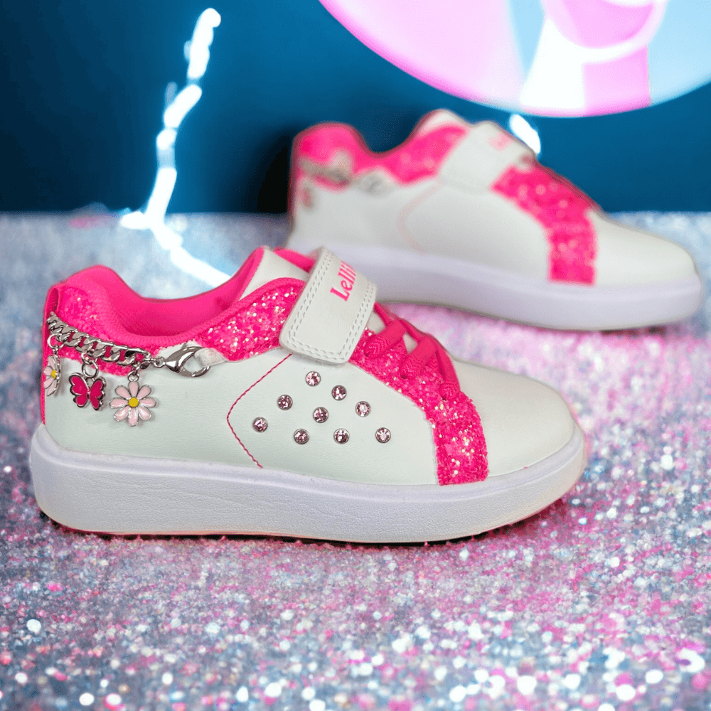 Lelli Kelly Girls Removable Bracelet Charm Trainers