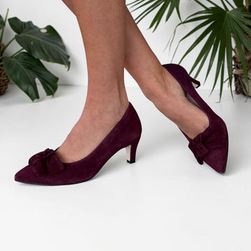 Womens Gabor 3014 Court Shoes - Mulberry