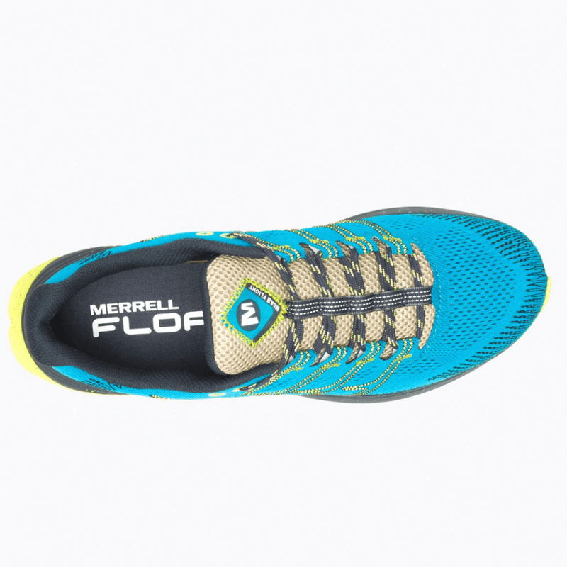 Merrell Mens  Trail Running Shoe - Blue