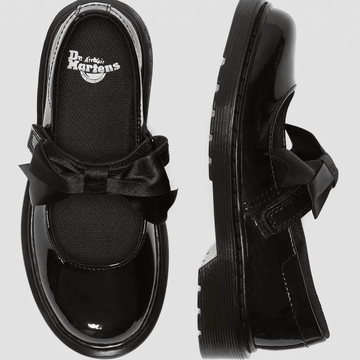 Dr Martens Macy II Junior Mary Jane - Black Patent