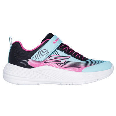 Skechers Girls Microspec Advance Trainers - Aqua