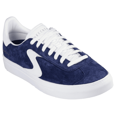 Mens Skechers Arch Fit Legend Trainers - Navy