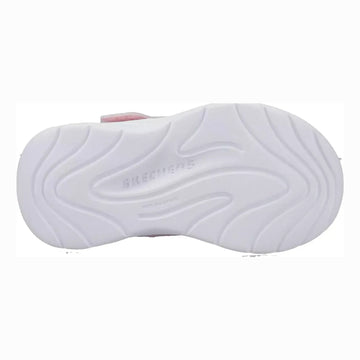 Toddler Girls Skechers 303557N Wave 92 Trainers - Light Pink