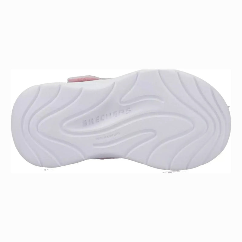 Toddler Girls Skechers 303557N Wave 92 Trainers - Light Pink