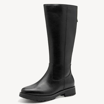 Womens Jana 25564 Knee High Boots - Black