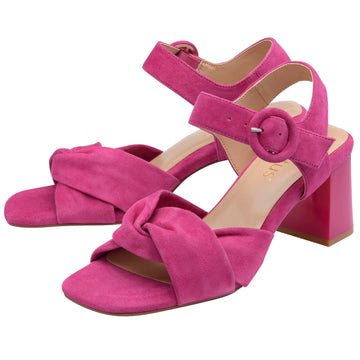 Womens Lotus ULS622 Maria Open-Toe Sandals - Pink