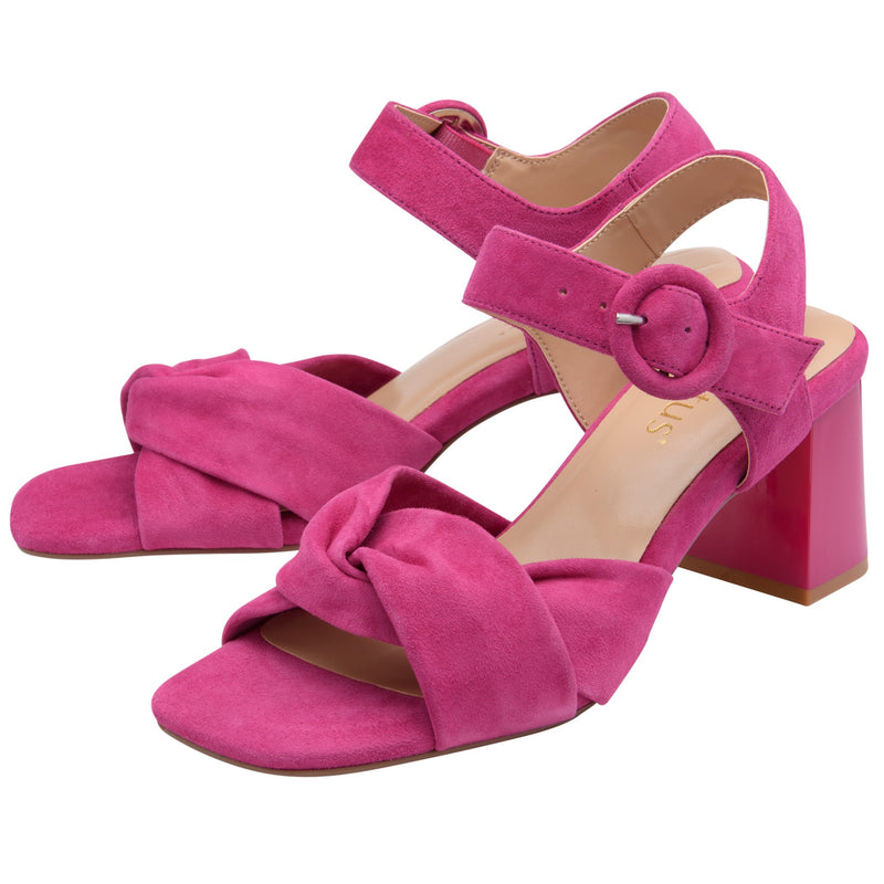 Womens Lotus ULS622 Maria Open-Toe Sandals - Pink
