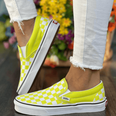 Womens Vans Colour Theory Classic Slip-on Trainers - Multi