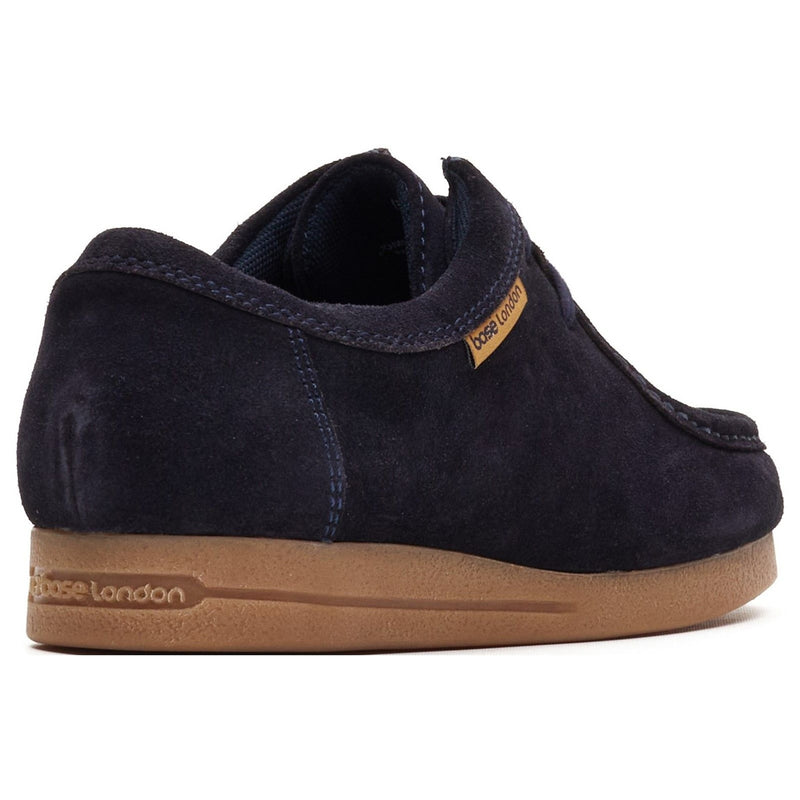 Mens Base London Koko Casual Lace-up Shoes - Navy