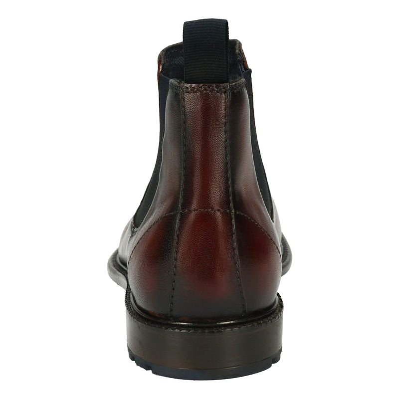 Mens Bugatti A0A32 Mid Brown Chelsea Boots - Mid Brown