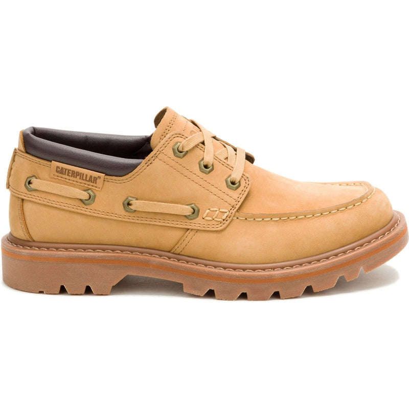 Mens Cat Lifestyle Colorado Boat Honey Shoes - Honey