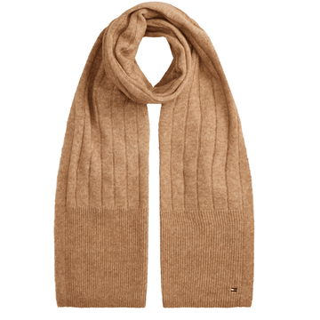 Tommy Hilfiger Flag Fluffy Scarf - Safari Canvas