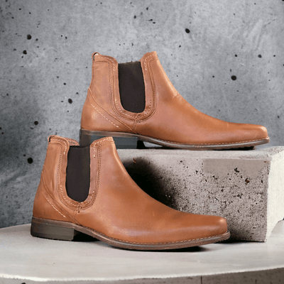 Escape Mens Austin Chelsea Boot - Tan