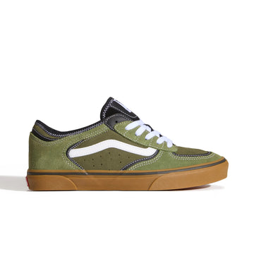 Mens Vans Rowley Classic Trainers - Aged Green