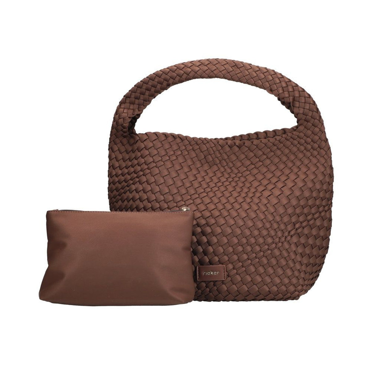 Womens Rieker H1044 Weave Texture Shoulder Bag